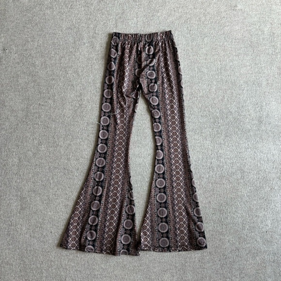 Hippie print wide leg pants - Picture 3 of 4